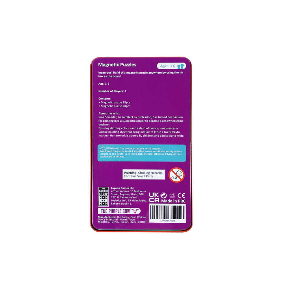 Magnetic Puzzles Magnetic Travel Game