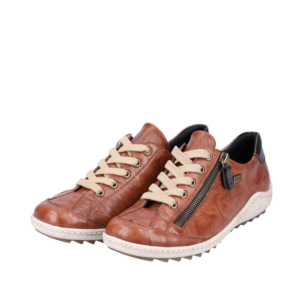 Remonte R1402-22 Wide Fit Waterproof Brown Shoes