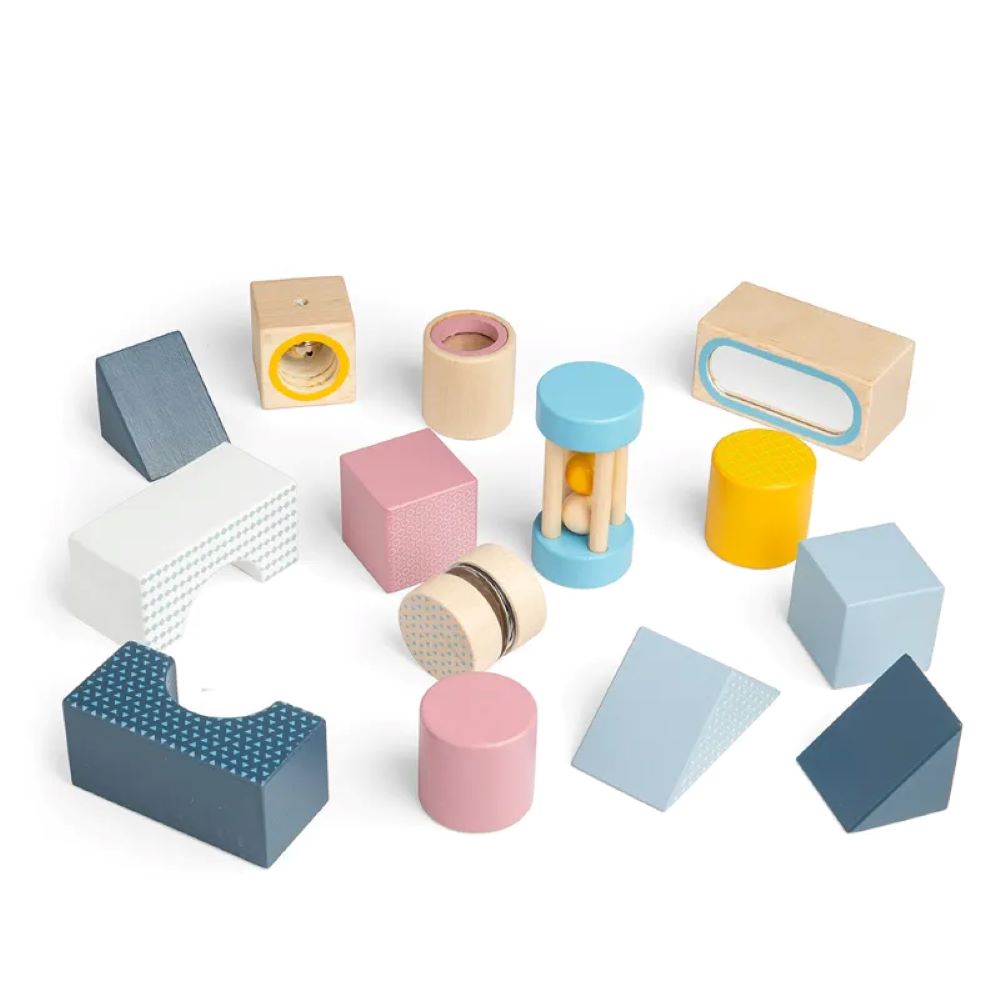 Bigjigs Toys Sensory Explorer Blocks 36054