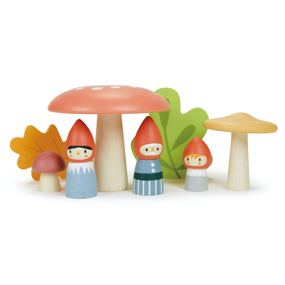 Tender Leaf Toys Woodland Gnome Family TL8388