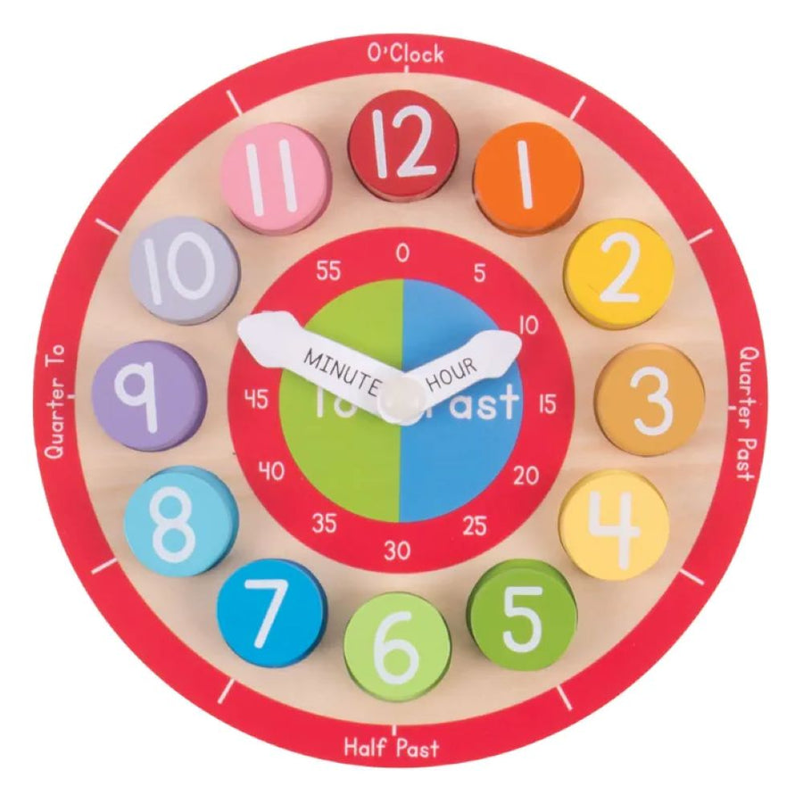 Bigjigs Toys Teaching Clock BJ906