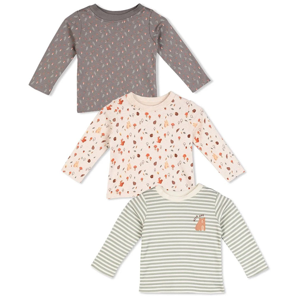 Mini Cuddles Unisex Multi 3 Piece T-Shirt