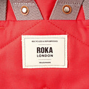 Roka Finchley Backpack in Scarlet Canvas