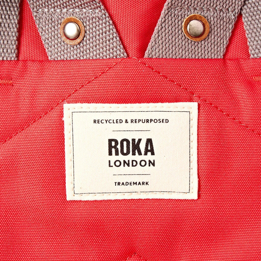 Roka Finchley Backpack in Scarlet Canvas