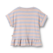 Wheat T-Shirt S/S Marie - 0081-108s 9653 Powder Stripe