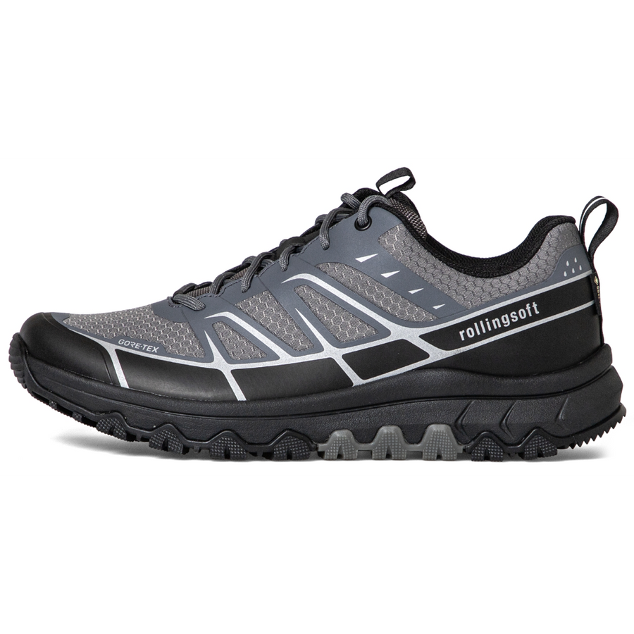 Pius Gabor 0102.03.03 Rollingsoft Goretex Grey/Black Walking Shoe