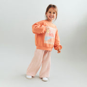 Wheat Sweatshirt L/S Eliza - 0357-671 9666 Sunkissed Orange