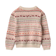 Wheat Jacquard Pullover Olga - 9042 Multi
