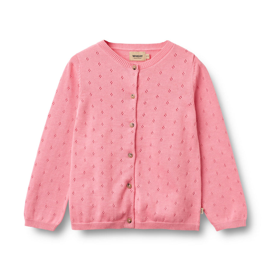 Wheat Knit Cardigan Maia - 0518-560 9638 Bubblegum