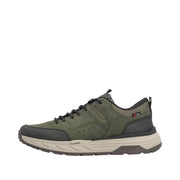 Rieker 06103-54 Thorben Green/Black Water Resistant Trainers