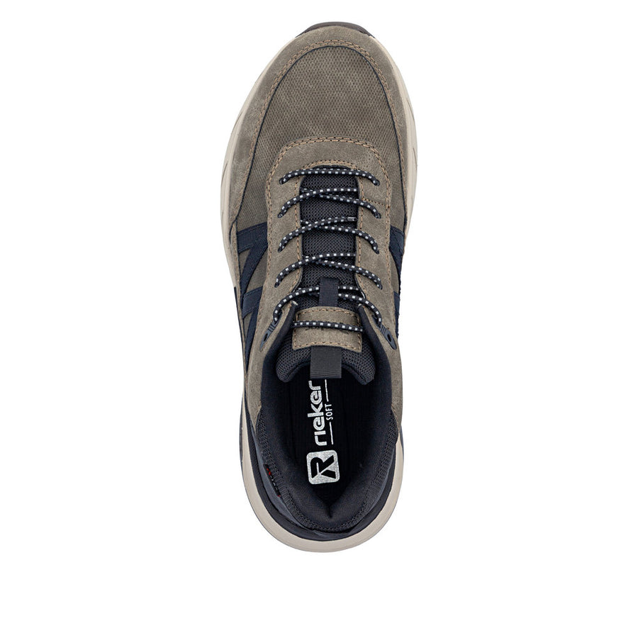 Rieker 06155-25 Thorben Brown Water Resistant Trainers