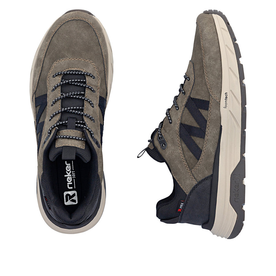 Rieker 06155-25 Thorben Brown Water Resistant Trainers