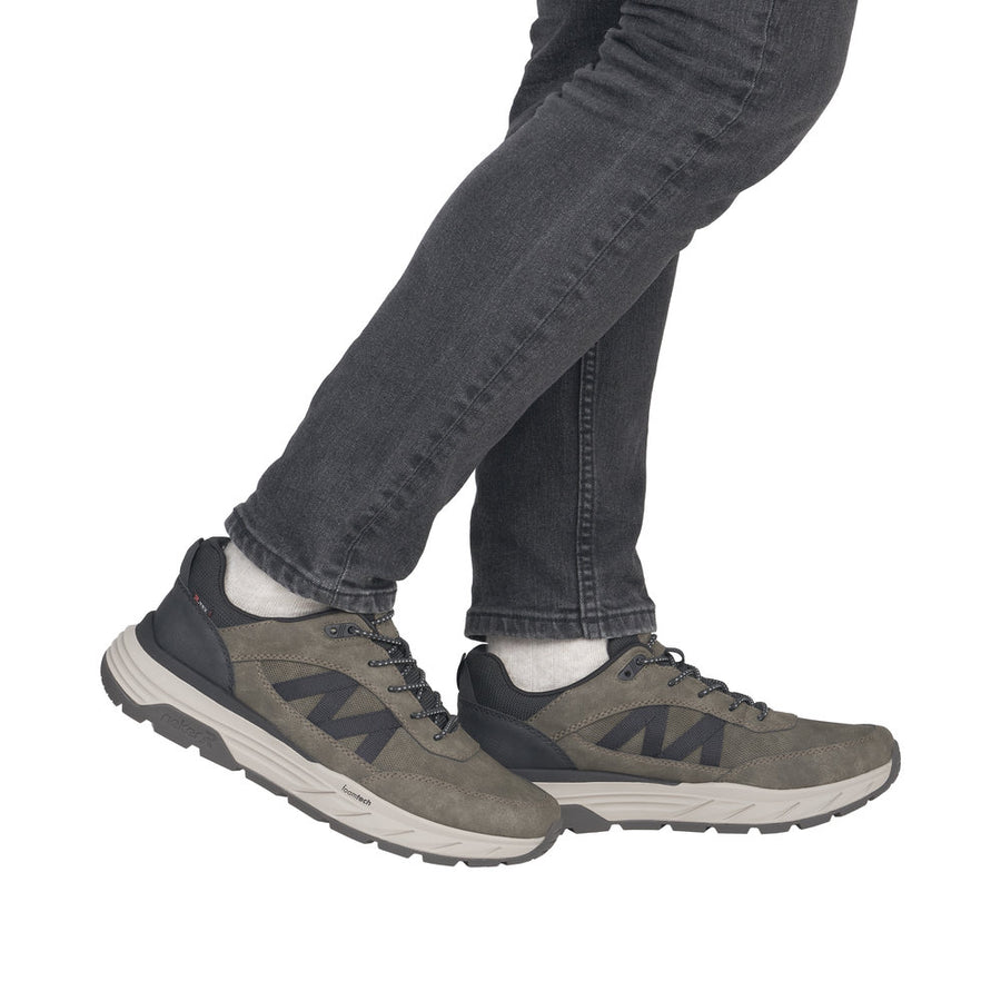 Rieker 06155-25 Thorben Brown Water Resistant Trainers