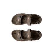 Ecco 069564-12559 Mens Yucatan Dark Clay Walking Sandals