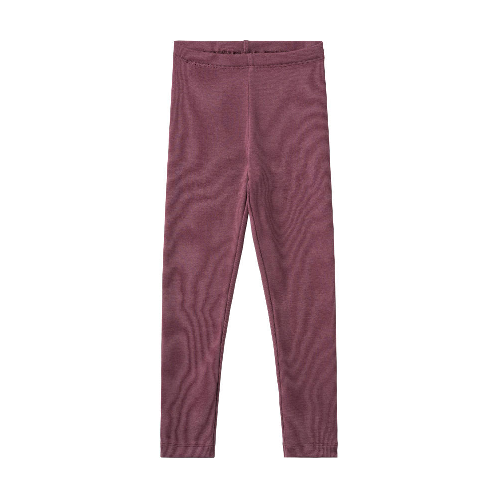 Wheat 0853-006-GOTS Leggings Jules 3118 Eggplant