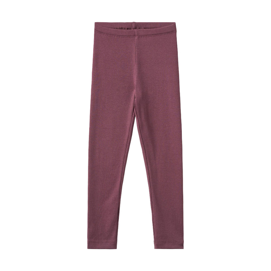 Wheat 0853-006-GOTS Leggings Jules 3118 Eggplant