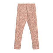 Wheat Jersey Legggings Jules - 9566 Rose Dust Flower Meadow