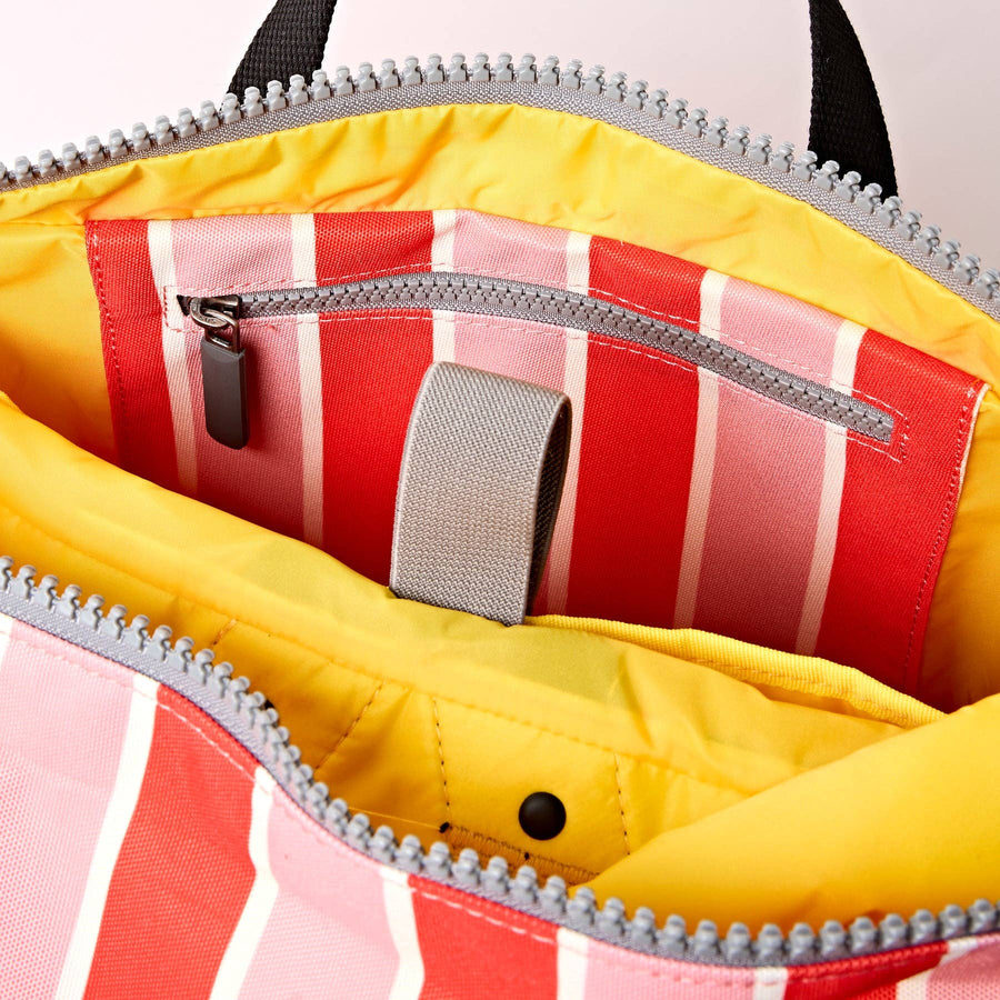 Roka Canfield Backpack in Seaside Stripe Canvas