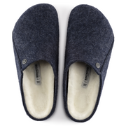 Birkenstock Zermatt Shearling Felt Dark Blue 1017535 Unisex
