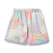 Wheat Shorts Carrie - 1018-261 9618 Patchwork Flowers