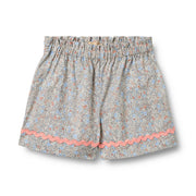 Wheat Shorts Lace Silja - 1019-223 2650 Air Blue Flowers