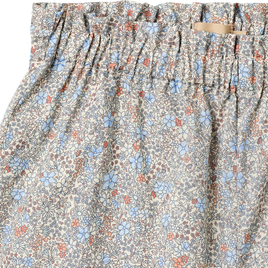 Wheat Shorts Lace Silja - 1019-223 2650 Air Blue Flowers