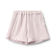 Wheat Shorts Lace Eileen - 1023-240 9655 Purple Light Flowers