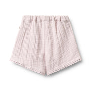 Wheat Shorts Lace Eileen - 1023-240 9655 Purple Light Flowers
