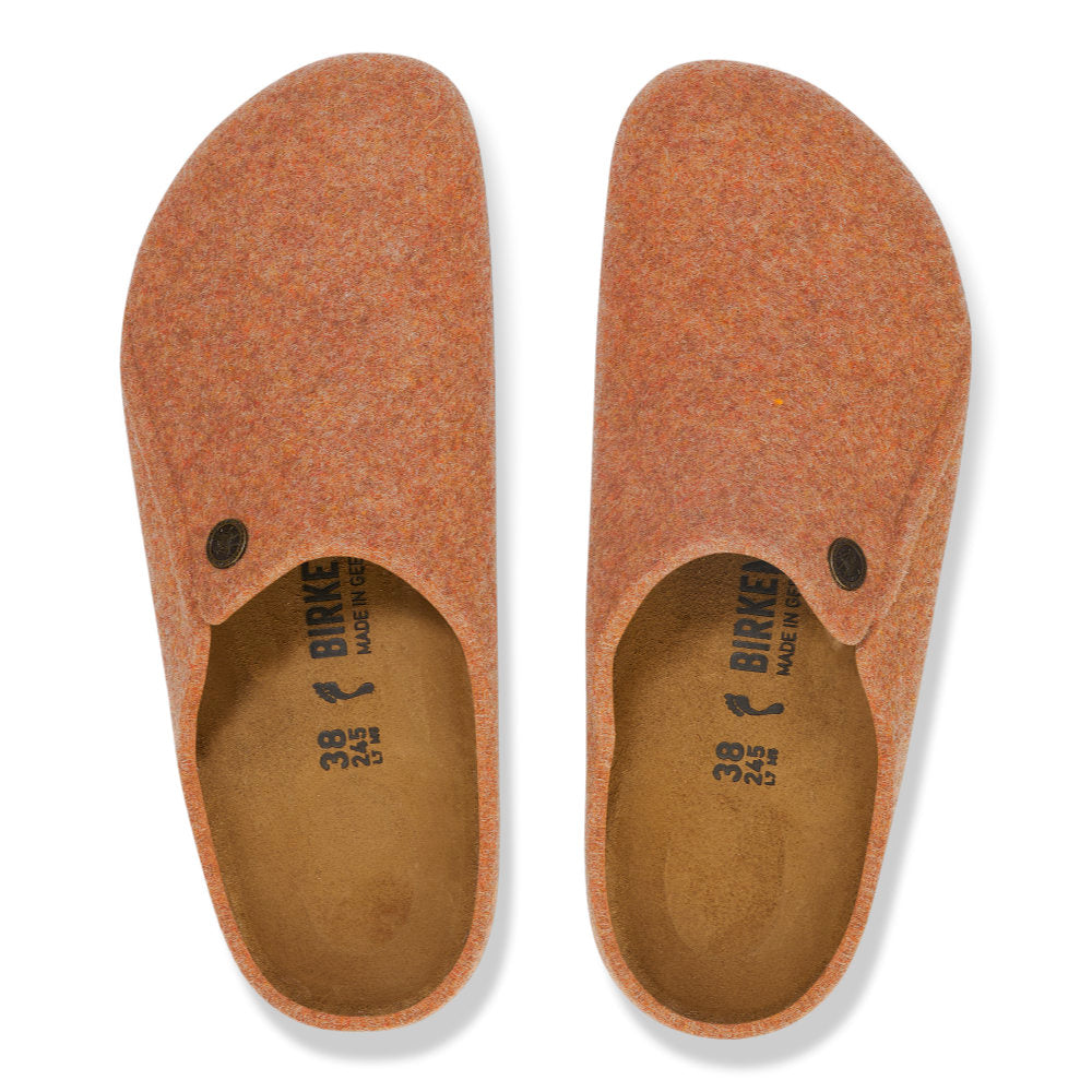 Birkenstock Zermatt Standard FE Toffee Melange Felt Slipper 1027942