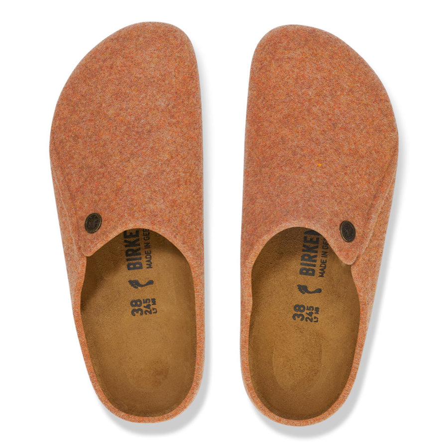 Birkenstock Zermatt Standard FE Toffee Melange Felt Slipper 1027942