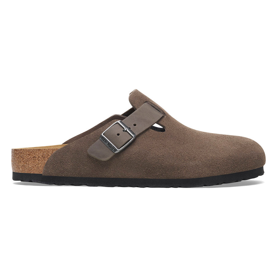 Birkenstock Boston LEVE/LEOI Concrete Gray Mule 1029193