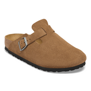 Birkenstock Boston Suede Leather Dark Tea 1032813 Unisex
