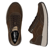 Rieker 11500-22 Mens Brown Wide Fit Sneakers