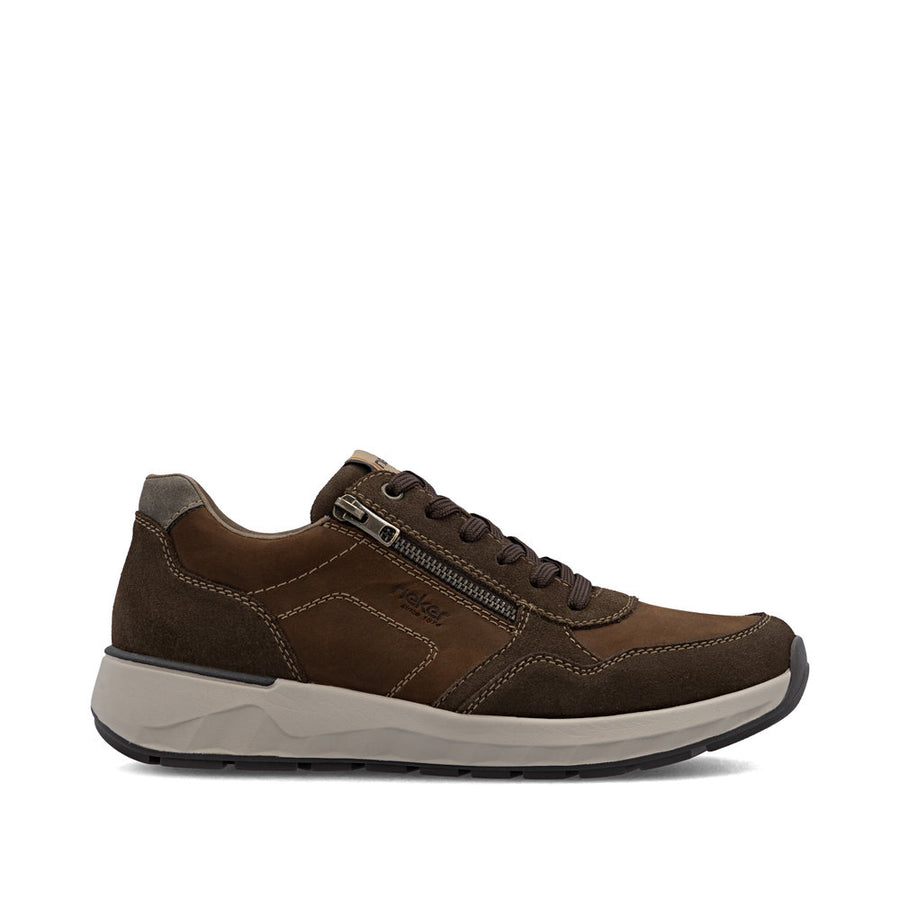 Rieker 11500-22 Mens Brown Wide Fit Sneakers
