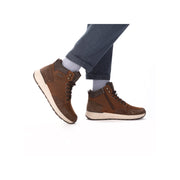 Rieker 11530-24 Mens Wide Fit Water Resistant Brown Boots