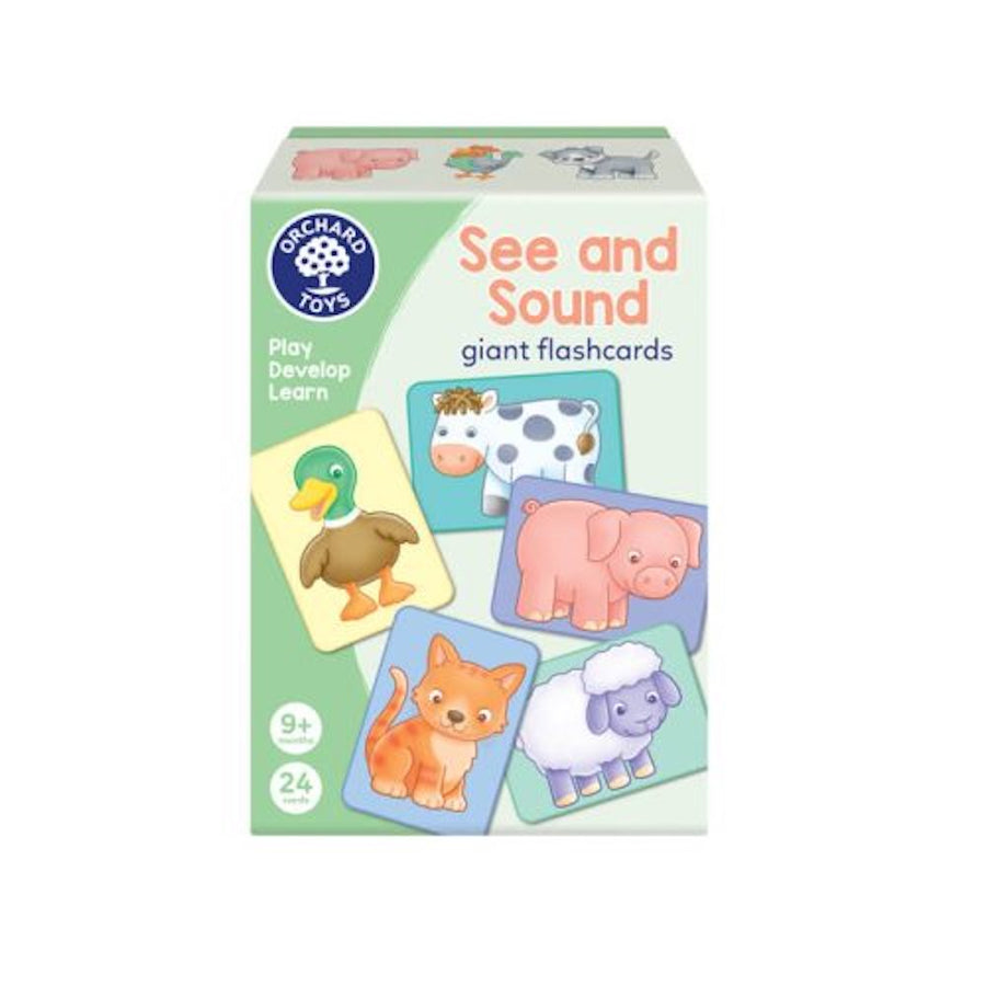 Orchard Toys See And Sound Flashcards