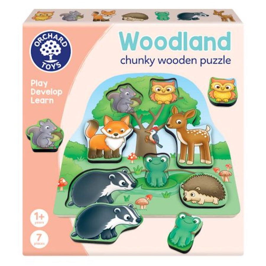 Orchard Toys Woodland Chunky Wooden Puzzle