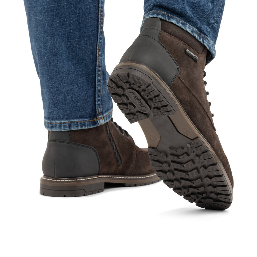Rieker 13744-26 Dimitri Brown Water Resistant Boots