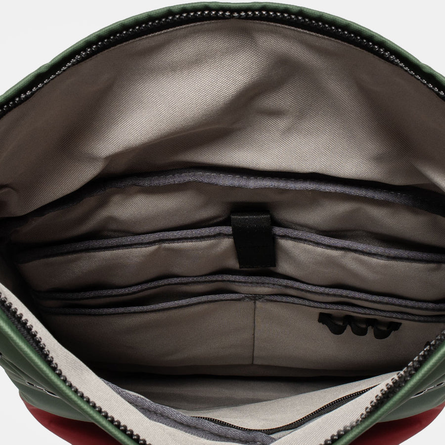 The Art Company 1398 Backpack Kaki-Burdeos/ Backpack