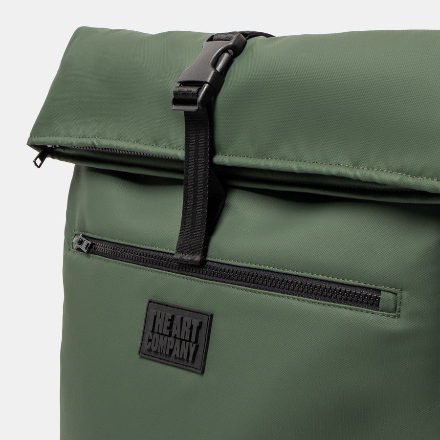 The Art Company 1398 Backpack Kaki-Burdeos/ Backpack