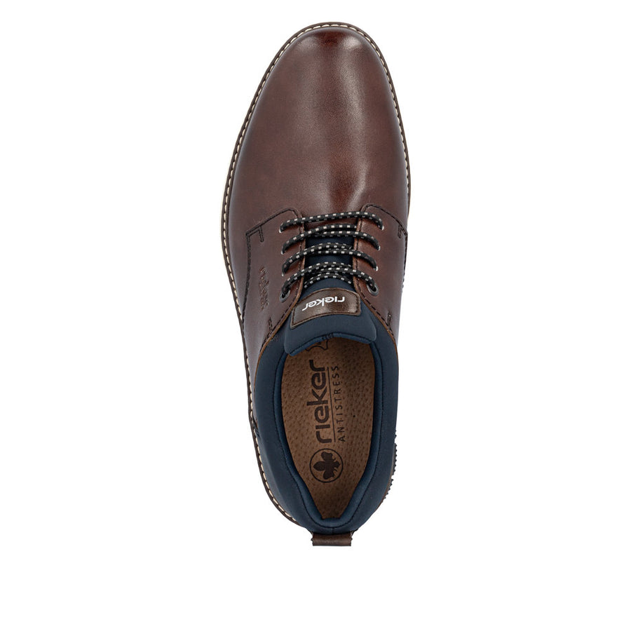 Rieker 14454-26 Dustin Brown/Navy Casual Shoes