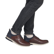 Rieker 14454-26 Dustin Brown/Navy Casual Shoes
