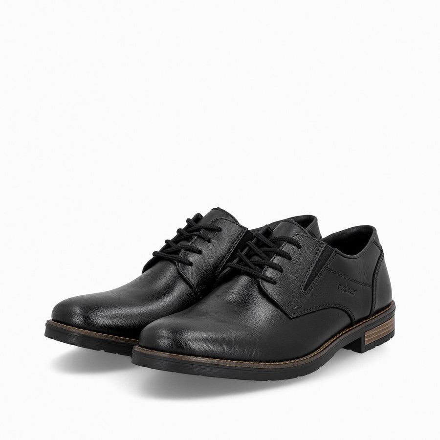 Rieker 14621-00 Mens Black Wide Fit Shoes