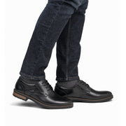 Rieker 14621-00 Mens Black Wide Fit Shoes