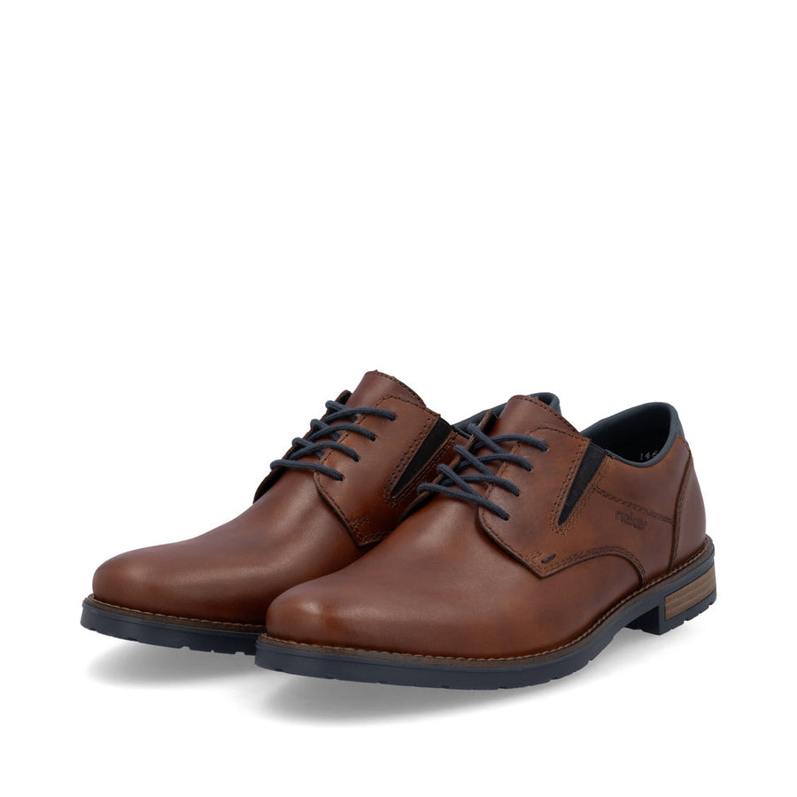 Rieker 14621-24 Mens Brown Wide Fit Shoes