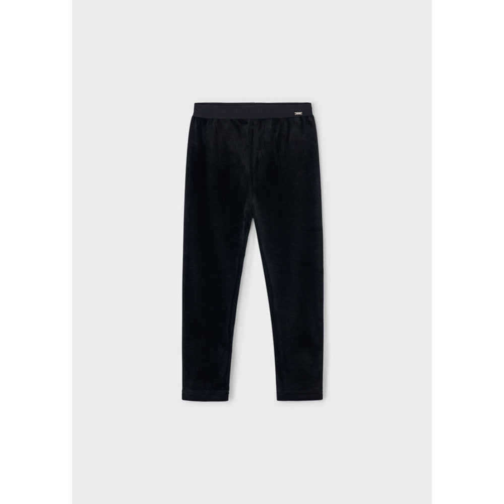 Mayoral Basic Velvet Leggings Black (712)