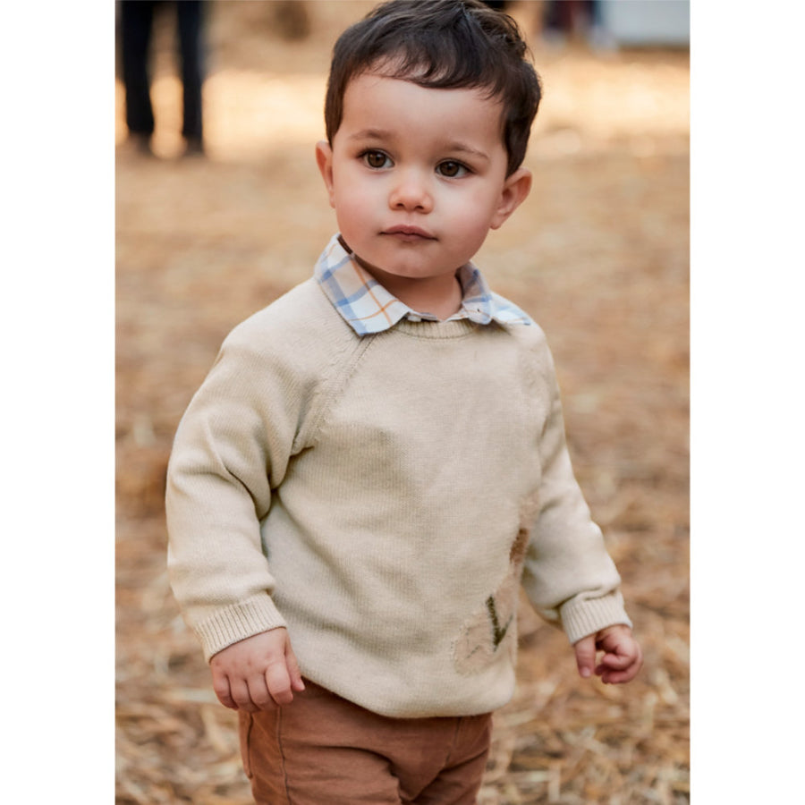 Mayoral Animal Jumper Oat (2345)