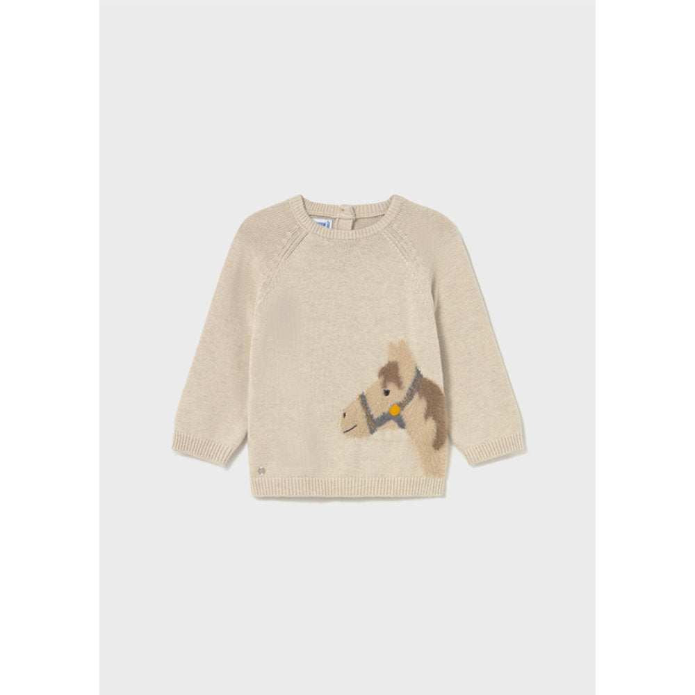Mayoral Animal Jumper Oat (2345)
