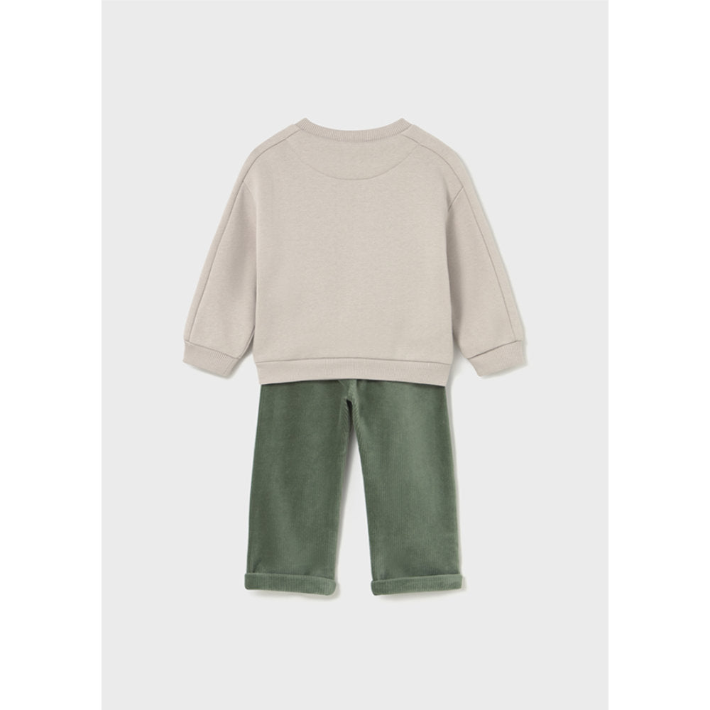 Mayoral Corduroy Trouser Set Fir (2513)