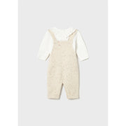 Mayoral Knit Dungarees Set Offwhite (2605)
